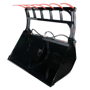 青贮卸载铲斗 - Bucket Grab - Rata Equipment - 贝型斗 / 大容量 / 重型