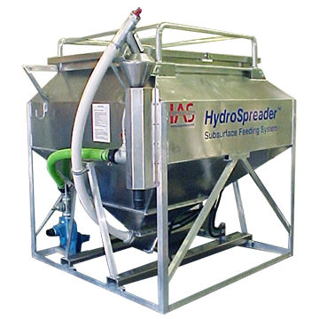 漏斗式饲养系统 - HydroSpreader™ - iasproducts - 水产养殖 / 浮动