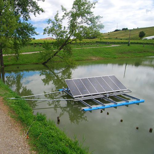 水产养殖曝气机 - SolAER - acquaeco - 浮动 / 淡水