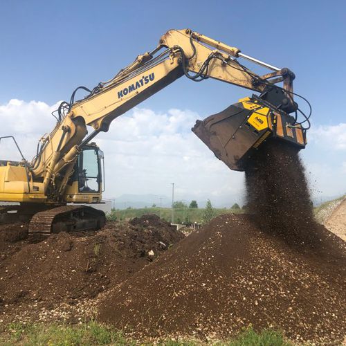 筛分铲斗 - MB-HDS320 - MB Crusher - 拆除 / 用于挖掘 / 用于道路工程