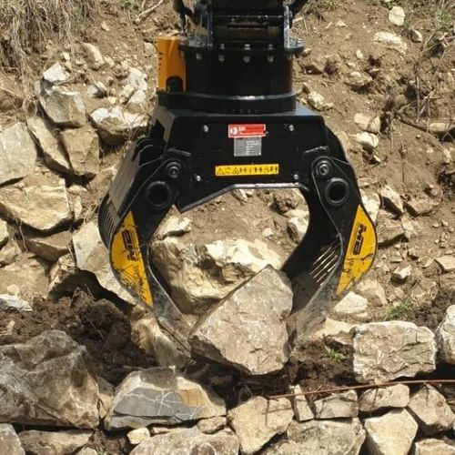 林业抓木器 - MB-G450 S4 - MB Crusher - 用于小型挖掘机 / 通用