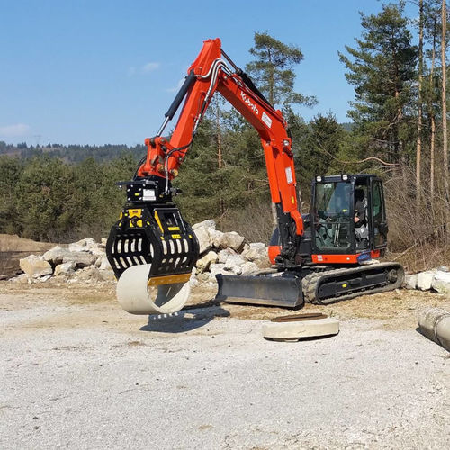 林业抓木器 - MB-G600 S4 - MB Crusher - 用于起重机 / 搬运