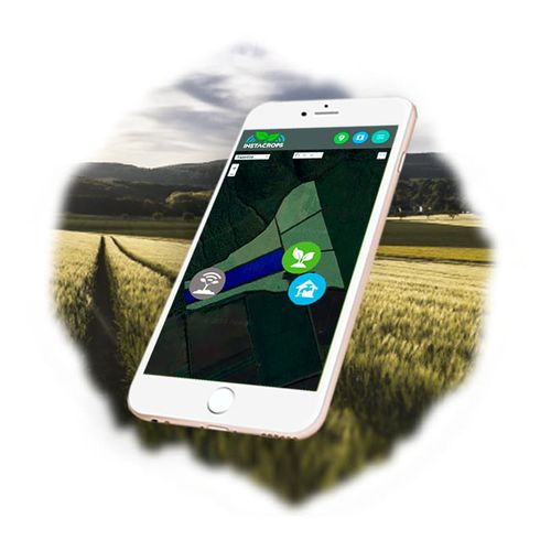 管理移动应用 - CROP ADVISOR - INSTACROPS - 数据管理 / 农用
