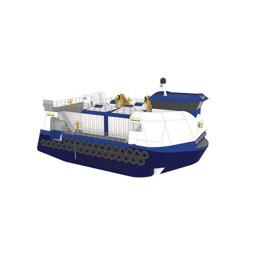送料船 - SeaFeed 300 - Gael Force Aquaculture - 水产养殖