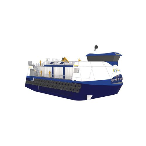 送料船 - SeaFeed 450 - Gael Force Aquaculture - 水产养殖