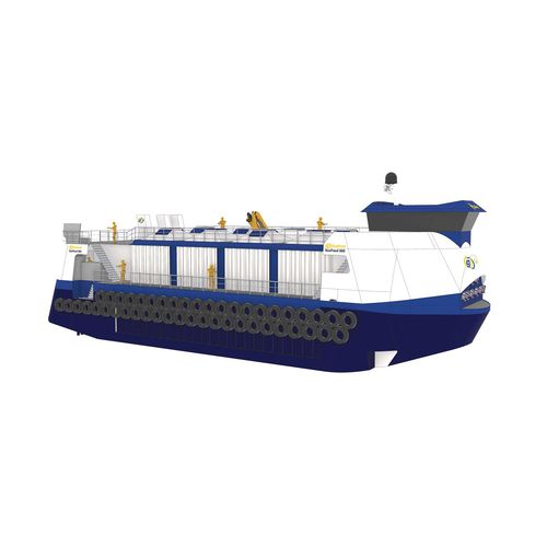 送料船 - SeaFeed 600 - Gael Force Aquaculture - 水产养殖