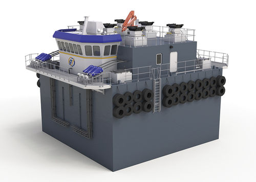 水产养殖船 - SeaMate 400T/450T - Gael Force Aquaculture - 送料