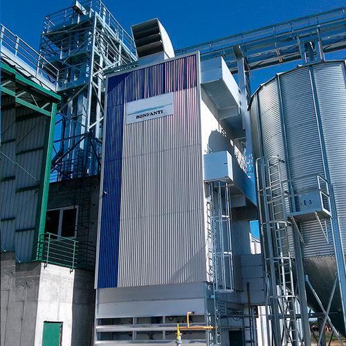 玉米干燥机 -  L 95 CE - IM.AG.IN solutions srl - 向日葵 / 塔式 / 固定
