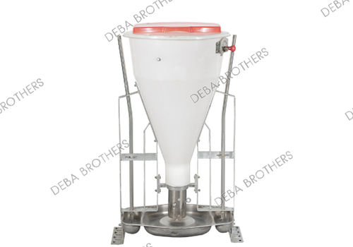 猪用喂食器 - WeaningB-01;WeaningB-02;FinishingY-01 - Qingdao Deba Brother Machinery Co.,Ltd - 塑料 / 不锈钢 / 单入口