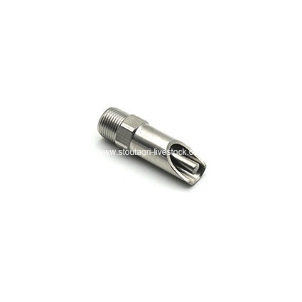 猪崽乳头饮水器 - 100113 - StoutAgri - 不锈钢 / 带过滤器