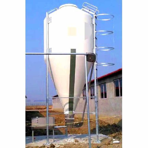 饲料筒仓 - LT Series - Qingdao Chima Asia Machinery Co., Ltd - 玻璃纤维 / 圆形 / 锥底