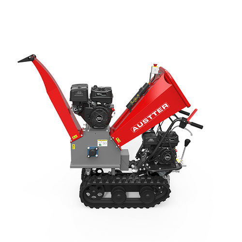 自走式树枝粉碎机 - TGS1500 - Weifang Austter Industry and Trade Co., Ltd - 汽油机 / 履带