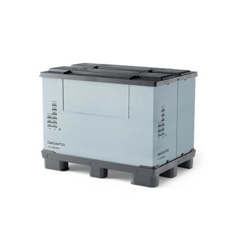 塑料托盘箱 - CabCube 3.0 (9F) - Cabka Group GmbH - 带盖 / 堆垛 / 折叠