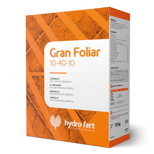 矿物肥料 - Gran 10 – 40 – 10 - Hydro Fert - NPK / 粉末 / 灌溉施肥