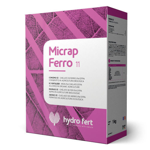 有机肥料 - Micrap Ferro 11 - Hydro Fert - 微量元素 / 富铁 / 粉末