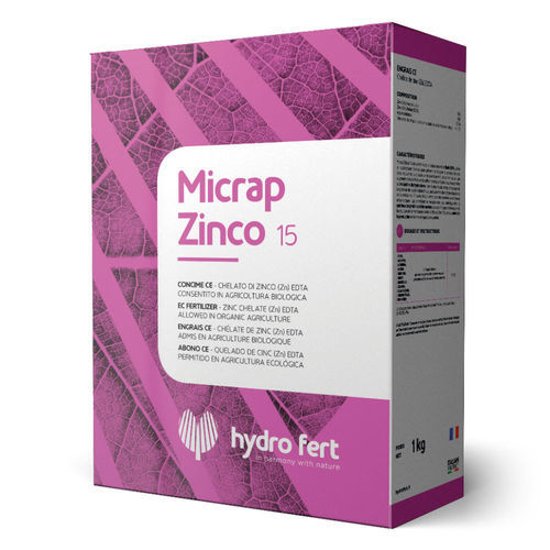 有机肥料 - Micrap Zinco 15 - Hydro Fert - 微量元素 / 高锌 / 粉末