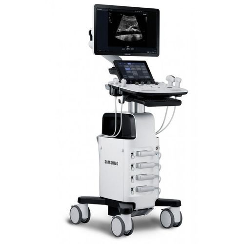 便携式、推车兽用超声诊断仪 - HS40 - optomed - 用于宠物 / 腹部成像 / 电池动力