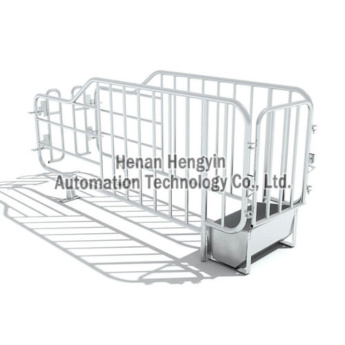 可调节妊娠猪舍 - hengyin livestock - 条缝地板 / 带有喂水器