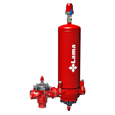 碟式灌溉过滤器 - ROTATIVOS - Lama filtration - 不锈钢 / 碳钢 / 自动