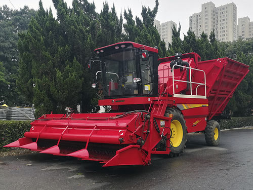 辣椒收割机 - 4AQ-3000 - ZHENGZHOU ZHONGLIAN HARVEST MACHINERY CO.,LTD. - 自走式 / 2行