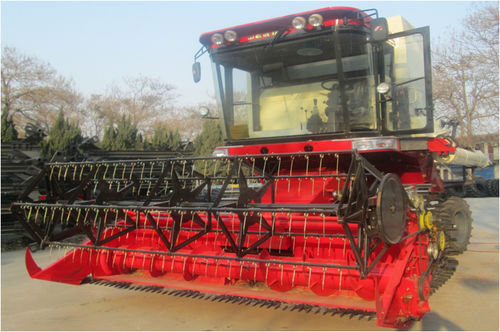 非常规联合收割机 - 4LZ-8 - ZHENGZHOU ZHONGLIAN HARVEST MACHINERY CO.,LTD. - 滚筒式脱粒 / 水稻