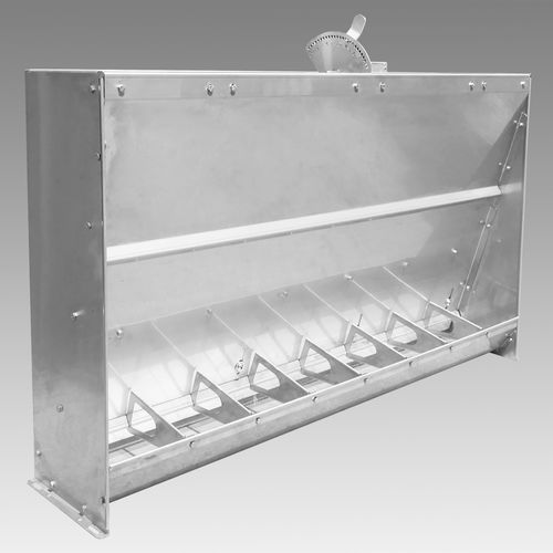 猪用漏斗喂食器 - D130 - PORINOX SL - 不锈钢 / 多入口 / 自动