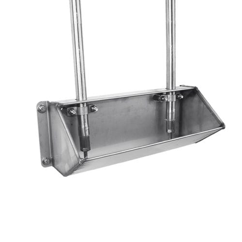 猪用饮水器 - A1 L360 - PORINOX SL - 槽型 / 不锈钢 / 带乳头