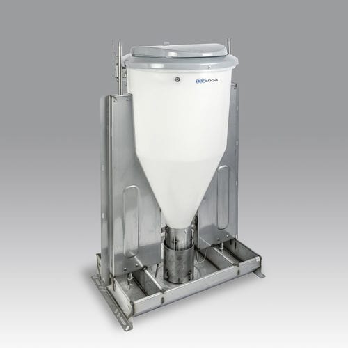 猪用漏斗喂食器 - B1 - PORINOX SL - 塑料 / 多入口