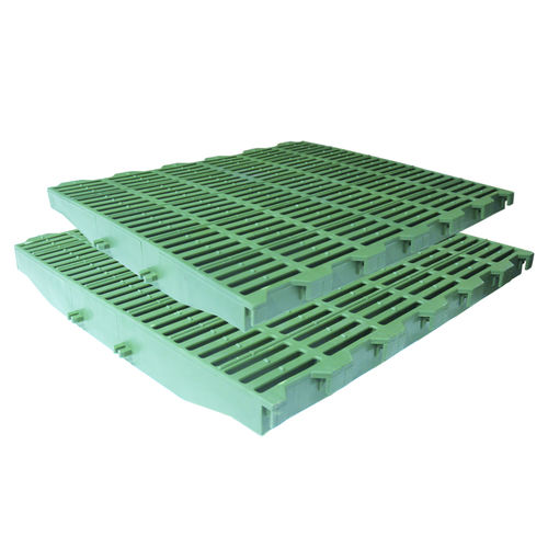 塑料漏粪板 - D50 - PORINOX SL - 用于养猪场 / 防滑 / 卫生