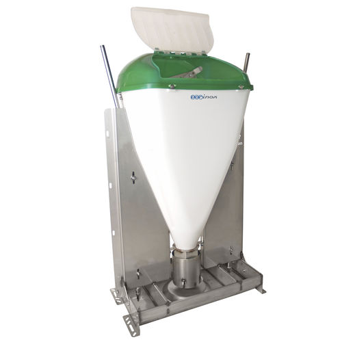 猪用漏斗喂食器 - EVO-700E - PORINOX SL - 不锈钢 / 多入口