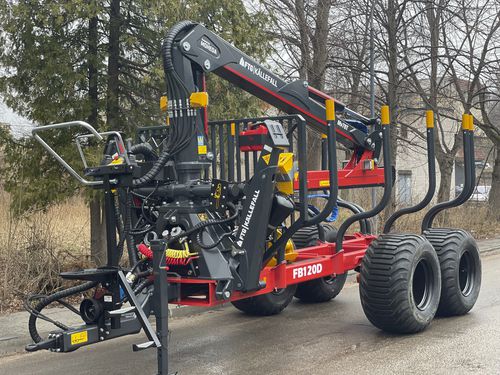 自动装载式拖车 - FB120D - FTG | Källefall - 双车轴 / 林业 / 12吨