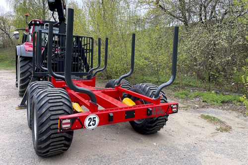 自动装载式拖车 - FB100-2WD - FTG | Källefall - 双车轴 / 林业 / 10吨