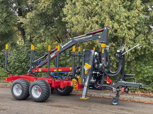 自动装载式拖车 - FB90-2WD - FTG | Källefall - 双车轴 / 林业 / 9吨