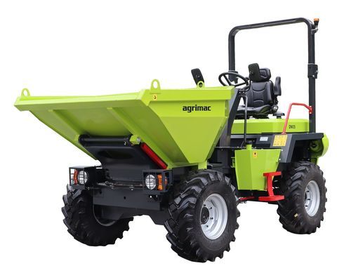 铰接机架式小型自卸车 - DW35 - agrimac - 前部卸载 / 轮胎式 / 电动
