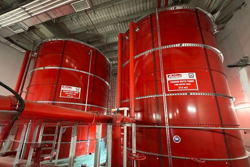 水罐 - FBE-1500V - MEKTANK MEKANIK SISTEMLER SAN. VE TIC. LTD.STI. - 金属 / 工业 / 仓储