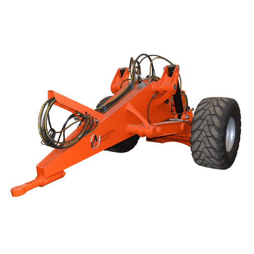 牵引拖车架 - CARRTOO-4 - Agrotecnica Los Antonios - 单车轴 / 农用 / 0 t...10 t