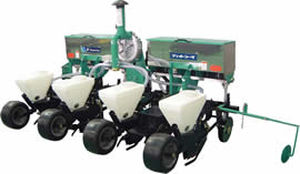 漏斗式精密播种机 - JS series - TAKAKITA CO.,LTD. - 拖拉机悬挂