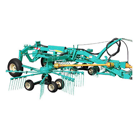 轮式搂草机 - CT6400 - TAKAKITA CO.,LTD. - 侧向堆放式 / 单旋翼