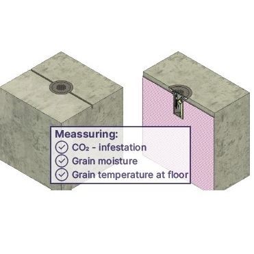 一体式湿度传感器 - IGrain - 谷粒 / 温度 / 二氧化碳浓度