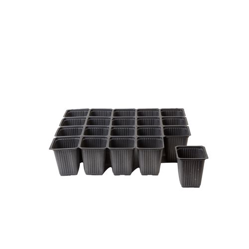 塑料育苗盘 - F20K - ÖZ-KA VAKUM PLASTİK AMBALAJ VE MAKİNA KALIP SAN.TİC.LTD.ŞTİ. - 可回收 / 正方形