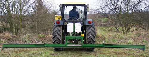 除草剂除草机 - weedwiper - micron sprayers - 拖拉机悬挂