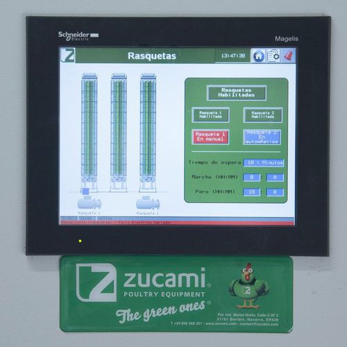 禽舍气候环境控制器 - ZUCAMI POULTRY EQUIPMENT S.L.U - 温度 / 照明