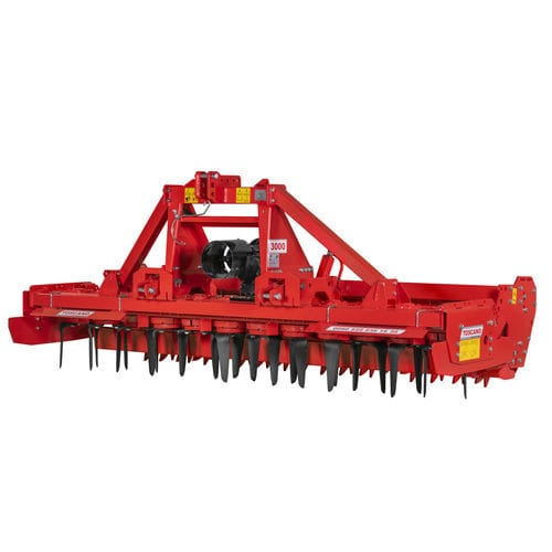 动力耙 - DM - TOSCANO Agricultural Machinery - 控制深度 / 折叠 / 带滚筒