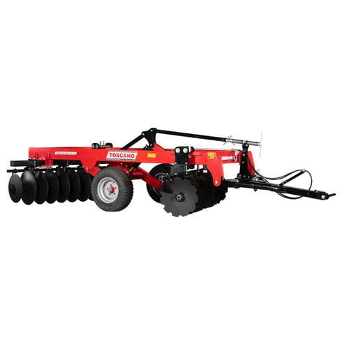 牵引式圆盘耙 - TOSCANO Agricultural Machinery - 单分区 / 液压调节 / 偏置