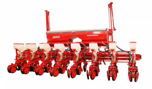 气动精密播种机 - TOSCANO Agricultural Machinery - 碟式 / 8行 / 拖拉机悬挂