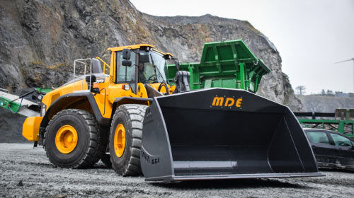 骨架式铲斗 - MDE Machinery Ltd - 大容量 / 装载机