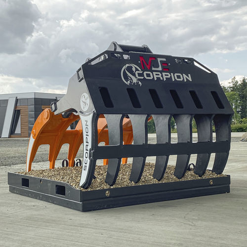 挖掘机用抓木器 - Scorpion S1600 - MDE Machinery Ltd - 林业