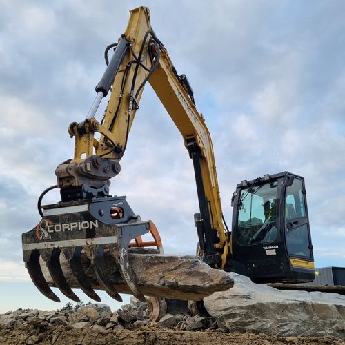 林业抓木器 - Scorpion S900 - MDE Machinery Ltd - 挖掘机用 / 通用 / 搬运