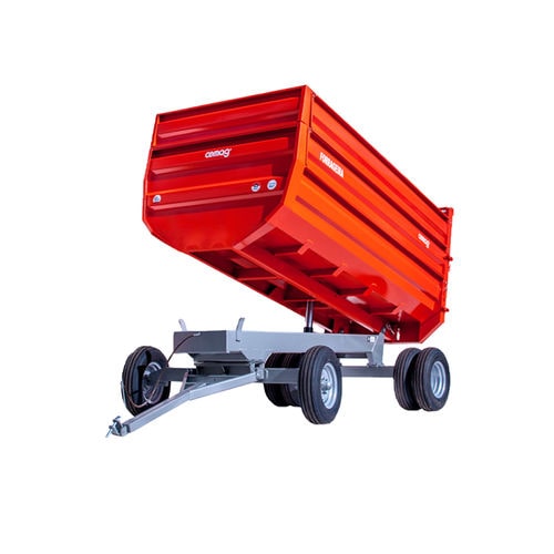 牲畜饲料拖车 - CBH6-2E - Cemag - 翻斗式 / 6吨