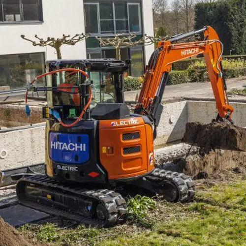 履带挖掘机 - ZX55U-6EB - Hitachi Construction Machinery (Europe) - 液压 / 小型 / 带挡板